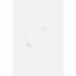 Accessorize Sterling Silver Cut-Out Heart Bracelet For Female -Accessorize Shop unnamed file 1002