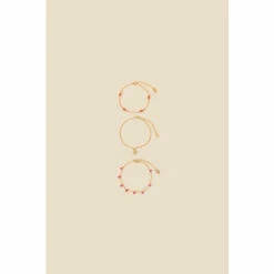 Accessorize Stone And Sun Anklet Set Of Three For Female -Accessorize Shop unnamed file 1012