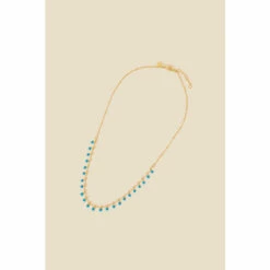 Accessorize Gold-Plated Enamel Layered Necklace For Female -Accessorize Shop unnamed file 1031