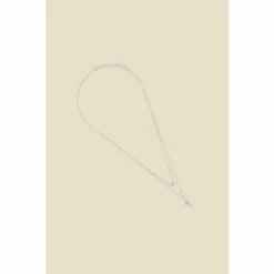 Accessorize Sterling Silver Punk Layered Pendant Necklace For Female