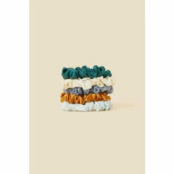 Accessorize Silk Scrunchies 5 Pack For Female -Accessorize Shop unnamed file 1118