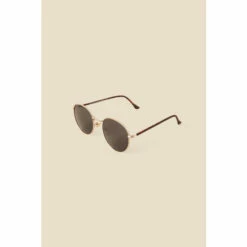 Accessorize Round Metal Frame Sunglasses For Female