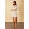 Accessorize Stripe Jacquard Satin Nightshirt For Female -Accessorize Shop unnamed file 1193