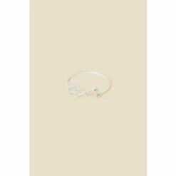 Accessorize Sterling Silver Sparkly Constellation Leo Ring For Female