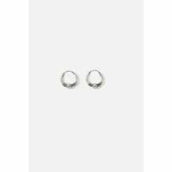 Accessorize Sterling Silver Boho Hoops For Female