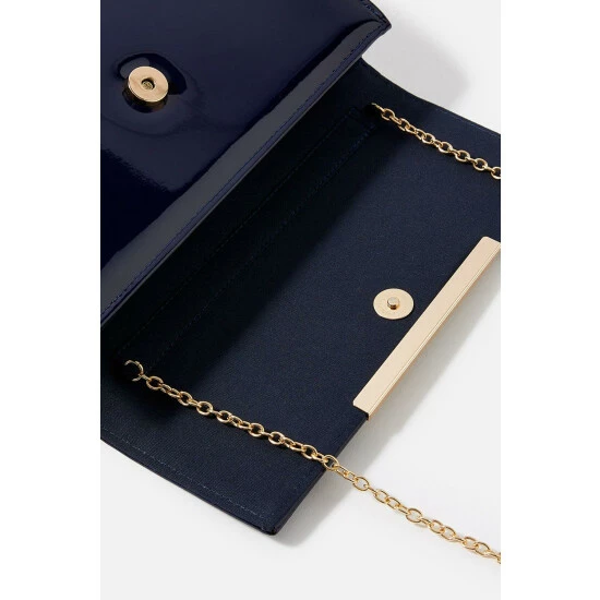 Accessorize Patent Clutch Bag For Female 6 Accessorize Patent Clutch Bag For Female - Image 4