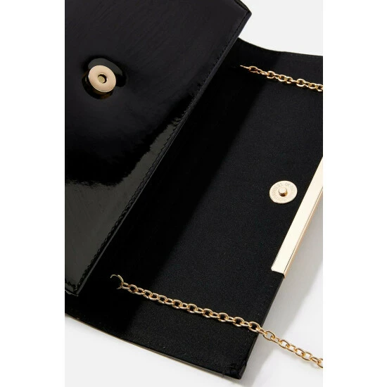 Accessorize Patent Clutch Bag For Female 6 Accessorize Patent Clutch Bag For Female - Image 4