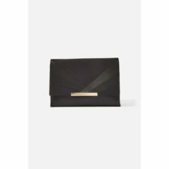 Accessorize Satin Fold Over Clutch Bag For Female -Accessorize Shop unnamed file 1356