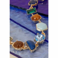 Accessorize Eclectic Mixed Stone Necklace For Female -Accessorize Shop unnamed file 1359