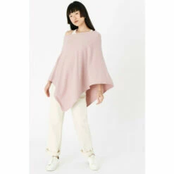 Accessorize Lightweight Knit Poncho For Female -Accessorize Shop unnamed file 1383