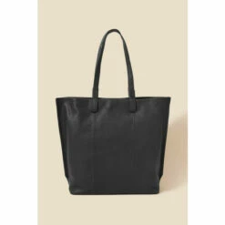 Accessorize Classic Leather Tote Bag For Female