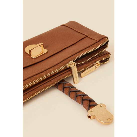 Accessorize Plait Push-Lock Purse For Female 4 Accessorize Plait Push-Lock Purse For Female - Image 2