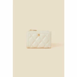 Accessorize Quilted Zip Purse For Female