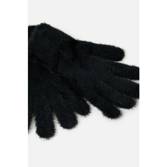 Accessorize Stretch Fluffy Glove Twinset For Female 4 Accessorize Stretch Fluffy Glove Twinset For Female - Image 2