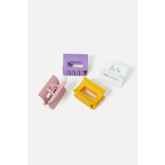 Accessorize Matte Claw Clip Set For Female 5 Accessorize Matte Claw Clip Set For Female - Image 3