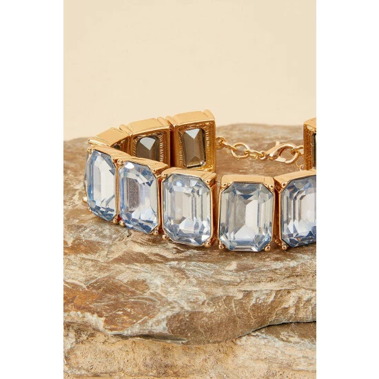 Accessorize Statement Gem Bracelet For Female 5 Accessorize Statement Gem Bracelet For Female - Image 3