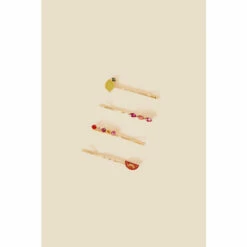 Accessorize Fruity Hair Slides 4 Pack For Female