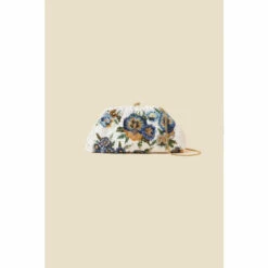 Accessorize Floral Hand-Embellished Clip Frame Clutch For Female -Accessorize Shop unnamed file 173