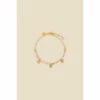 Accessorize Gold-Plated Molten Charm Beaded Bracelet For Female -Accessorize Shop unnamed file 1735