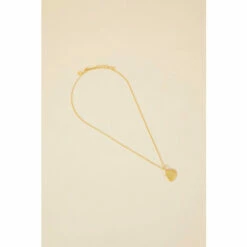 Accessorize Gold-Plated Organic Sparkle Moon Necklace For Female -Accessorize Shop unnamed file 1745