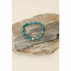 Accessorize Gold-Plated Power Stone Apatite Bracelet For Female -Accessorize Shop unnamed file 1780