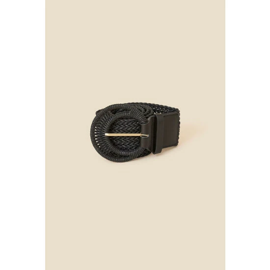 Accessorize Large Buckle Weave Belt For Female 3 Accessorize Large Buckle Weave Belt For Female