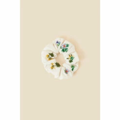 Accessorize Embroidered Floral Scrunchie For Female -Accessorize Shop unnamed file 1821