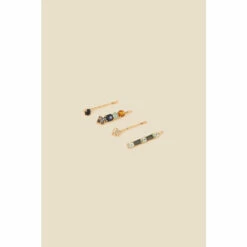 Accessorize Embellished Gem Hair Slides 4 Pack For Female -Accessorize Shop unnamed file 1843