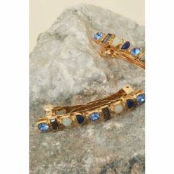 Accessorize Gemstone Barette Clips Set Of Two For Female -Accessorize Shop unnamed file 1849