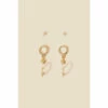 Accessorize Gold-Plated Celestial Pearl Earrings 6 Pack For Female -Accessorize Shop unnamed file 1912