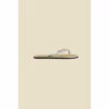 Accessorize Crystal Embellished Seagrass Flip Flops For Female