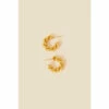 Accessorize Gold-Plated Heirloom Chunky Twist Earrings For Female -Accessorize Shop unnamed file 2005