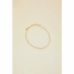 Accessorize Gold-Plated Sparkle Tennis Necklace For Female