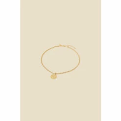 Accessorize Gold-Plated Modern Heirloom Coin Choker For Female