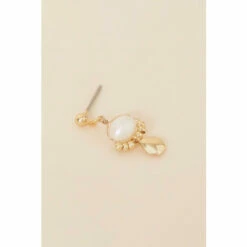 Accessorize Gold-Plated Pearl Drop Single Earring For Female -Accessorize Shop unnamed file 2041