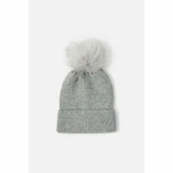 Accessorize Knit Pom-Pom Beanie For Female