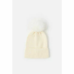 Accessorize Knit Pom-Pom Beanie For Female -Accessorize Shop unnamed file 2092