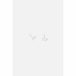 Accessorize Sterling Silver Butterfly Stud Earrings For Female