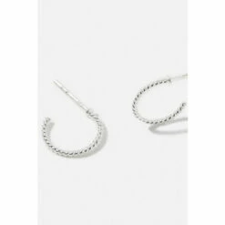 Accessorize Sterling Silver Twisted Rope Hoops For Female 8 Accessorize Sterling Silver Twisted Rope Hoops For Female -Accessorize Shop unnamed file 2123