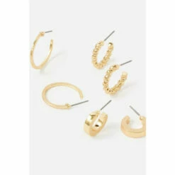 Accessorize Twisted Chunky Hoop Set For Female -Accessorize Shop unnamed file 2127