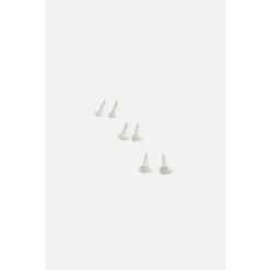 Accessorize Sterling Silver Crystal Stud Earring Set For Female -Accessorize Shop unnamed file 2135