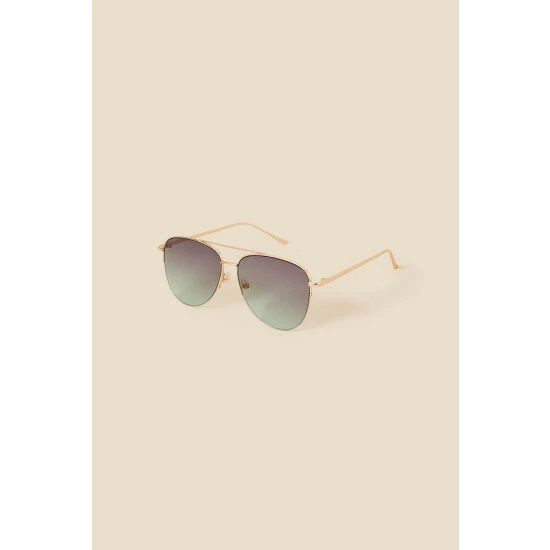 Accessorize Half Frame Aviator Sunglasses For Female 9 Accessorize Half Frame Aviator Sunglasses For Female - Image 7
