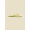 Accessorize Lemon Embroidered Seagrass Flip Flops For Female