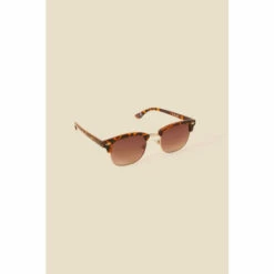Accessorize Classic Square Tortoiseshell Sunglasses For Female
