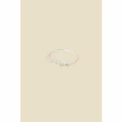 Accessorize Sterling Silver Sparkly Constellation Pisces Ring For Female