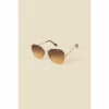Accessorize Shaped Rimless Sunglasses For Female