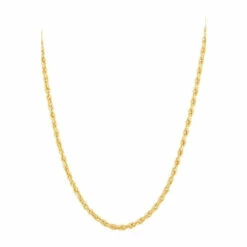 Accessorize Gold-Plated Twisted Rope Chain Necklace For Female -Accessorize Shop unnamed file 2254