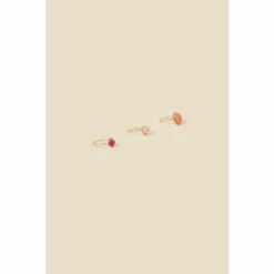 Accessorize Stone Ring Set Of Three For Female -Accessorize Shop unnamed file 2265