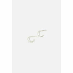 Accessorize Sterling Silver Double Hoops For Female