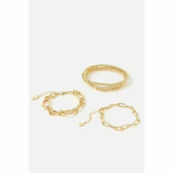 Accessorize Reconnected Chain Bracelet Set For Female
